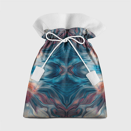 Подарочный мешок Абстрактные краски / 3D-принт – фото 1