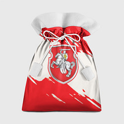Мешок для подарков Belarus герб краски, цвет: 3D-принт