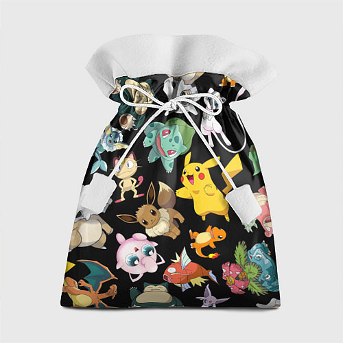 Подарочный мешок Пикачу и другие покемоны / 3D-принт – фото 1