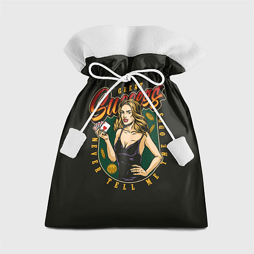 Подарочный мешок Royal Flush / 3D-принт – фото 1