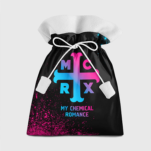 Подарочный мешок My Chemical Romance - neon gradient / 3D-принт – фото 1