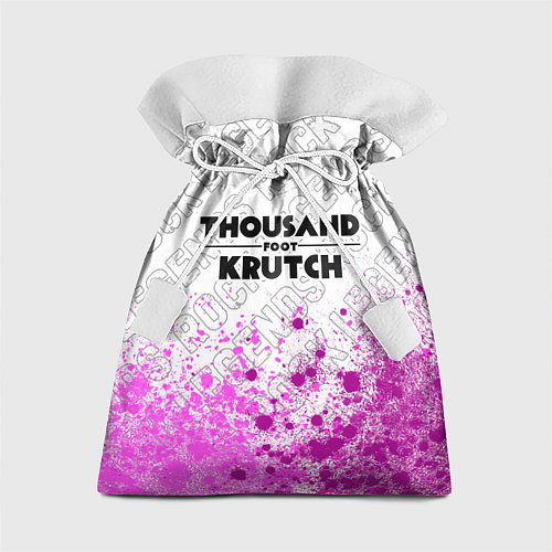 Подарочный мешок Thousand Foot Krutch rock legends посередине / 3D-принт – фото 1