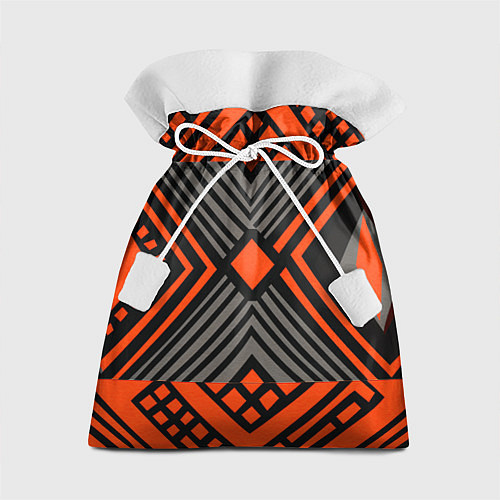 Подарочный мешок Узор в этническом стиле племени масаев / 3D-принт – фото 1