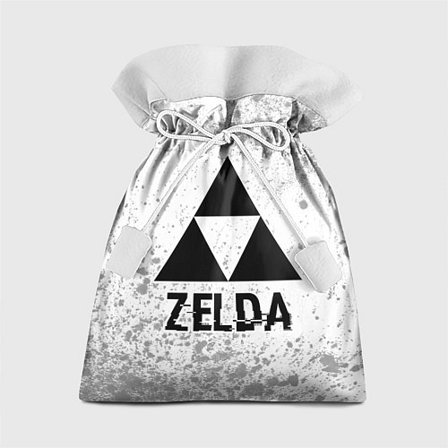 Подарочный мешок Zelda glitch на светлом фоне / 3D-принт – фото 1