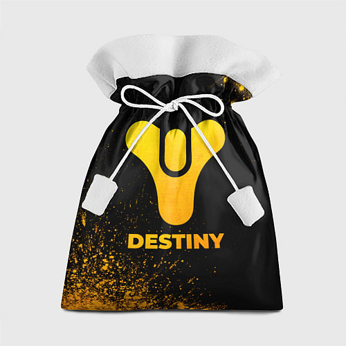 Подарочный мешок Destiny - gold gradient / 3D-принт – фото 1