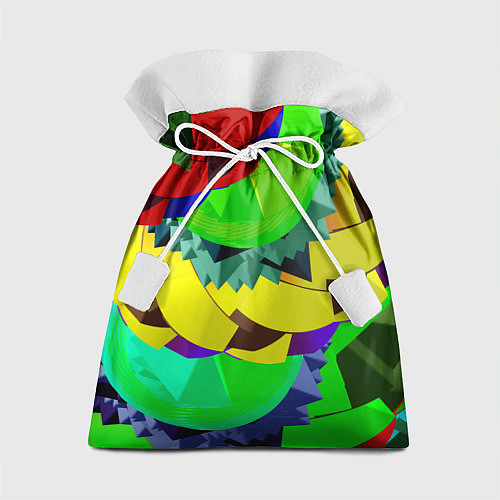 Подарочный мешок Пластиковый хаос / 3D-принт – фото 1