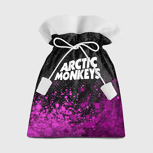 Подарочный мешок Arctic Monkeys rock legends посередине / 3D-принт – фото 1