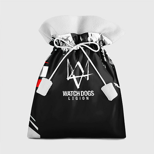 Подарочный мешок Watch dogs краски / 3D-принт – фото 1