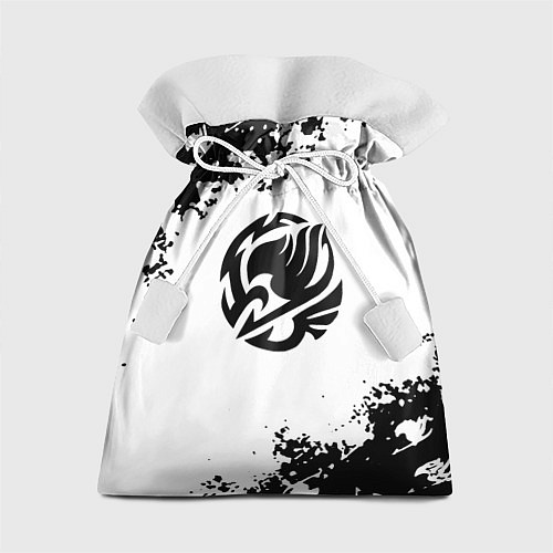 Подарочный мешок Fairy Tail краски черные / 3D-принт – фото 1