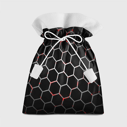 Подарочный мешок Шестиугольник пчелиный улей / 3D-принт – фото 1
