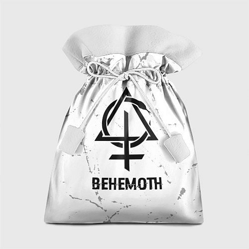Подарочный мешок Behemoth glitch на светлом фоне / 3D-принт – фото 1