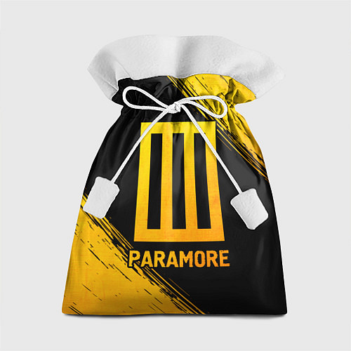 Подарочный мешок Paramore - gold gradient / 3D-принт – фото 1