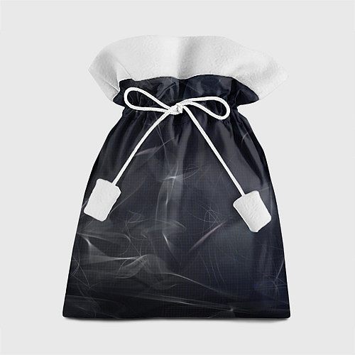 Подарочный мешок Серый дым и тьма / 3D-принт – фото 1