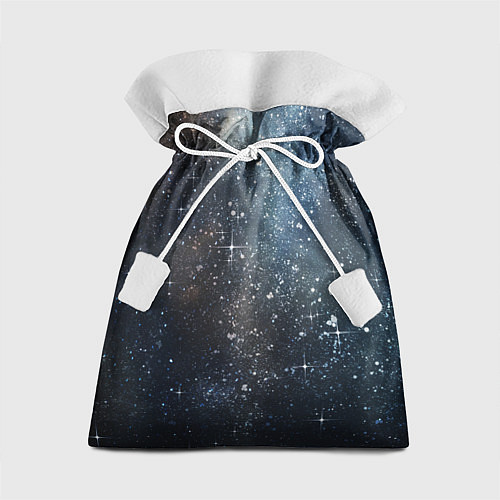 Подарочный мешок Темное космическое звездное небо / 3D-принт – фото 1