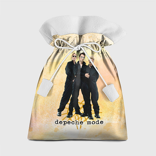 Подарочный мешок Depeche Mode - Universe band / 3D-принт – фото 1