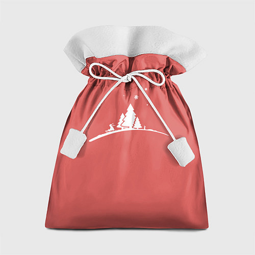 Подарочный мешок Minimalistic Christmas / 3D-принт – фото 1