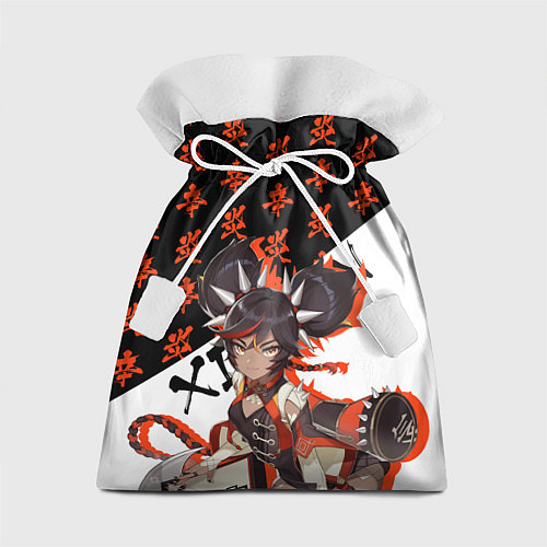 Подарочный мешок Синь Янь иероглифы - Геншин Импакт / 3D-принт – фото 1