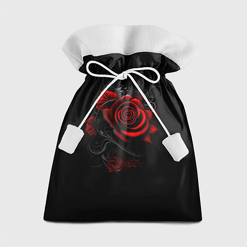 Подарочный мешок Алая роза / 3D-принт – фото 1