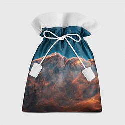 Мешок для подарков Туманность Киля наблюдаемая телескопом Уэбба, цвет: 3D-принт
