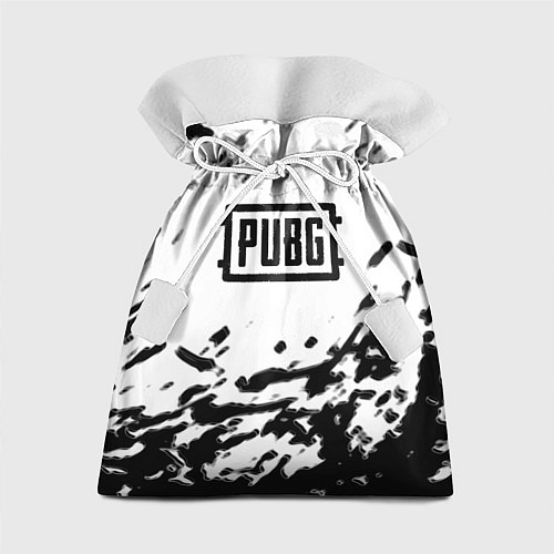 Подарочный мешок PUBG black color splash game / 3D-принт – фото 1