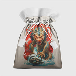 Мешок для подарков Японский морской дракон, цвет: 3D-принт