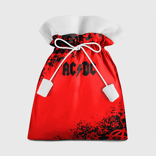 Подарочный мешок AC DC skull rock краски / 3D-принт – фото 1