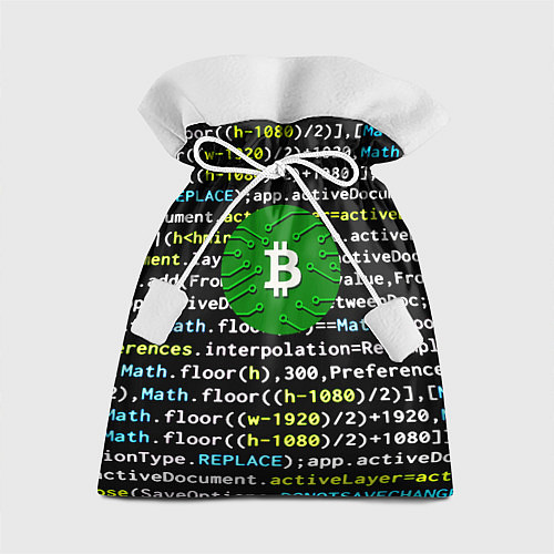 Подарочный мешок Bitcoin сатоши / 3D-принт – фото 1