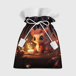 Мешок для подарков Дракон великолепный звездоцап, цвет: 3D-принт