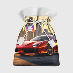Мешок для подарков GTA 6 Vice city, цвет: 3D-принт