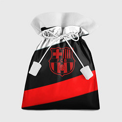 Мешок для подарков Barcelona stripes sport, цвет: 3D-принт