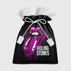 Мешок для подарков The Rolling Stones - lips, цвет: 3D-принт