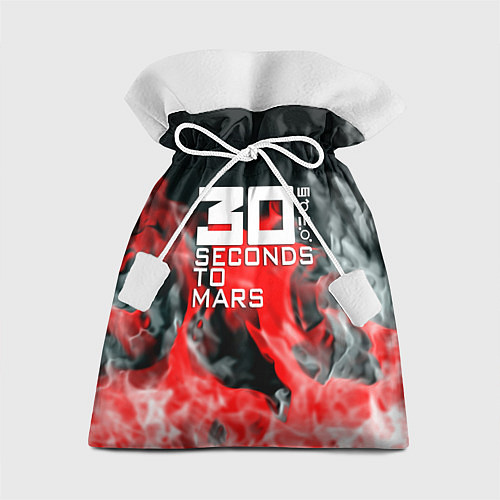 Подарочный мешок Seconds to mars fire / 3D-принт – фото 1