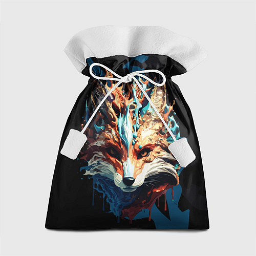 Подарочный мешок Живописный лис / 3D-принт – фото 1