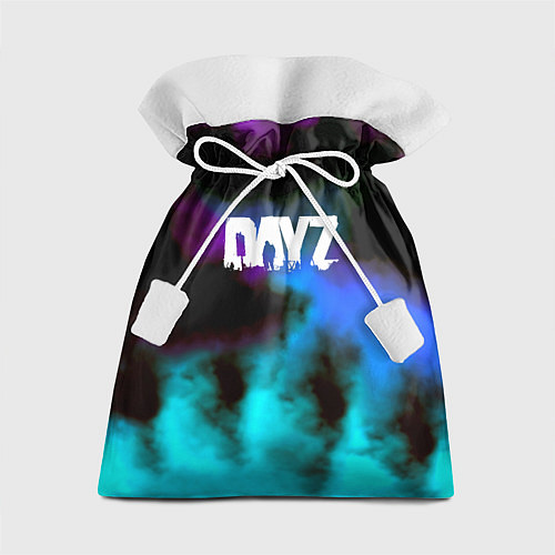 Подарочный мешок Dayz неоновый космос / 3D-принт – фото 1