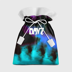 Мешок для подарков Dayz неоновый космос, цвет: 3D-принт
