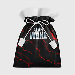 Мешок для подарков Alan Wake dark strom, цвет: 3D-принт