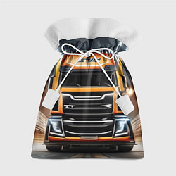 Мешок для подарков Дальнобойщики, цвет: 3D-принт