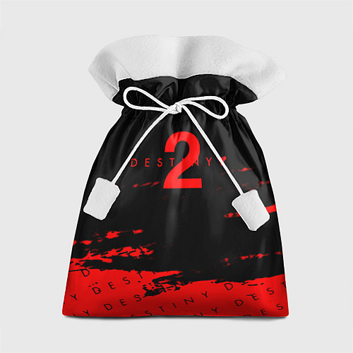 Подарочный мешок Destiny 2 краски надписи / 3D-принт – фото 1