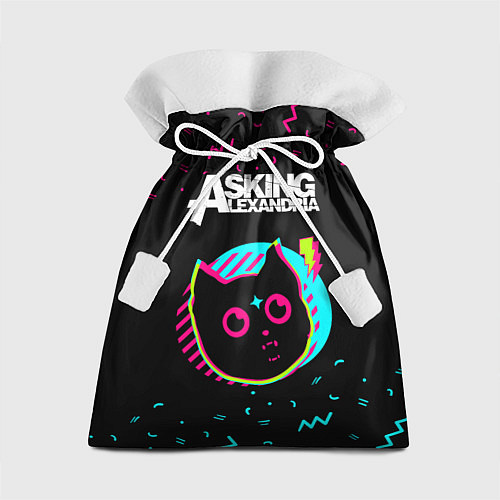 Подарочный мешок Asking Alexandria - rock star cat / 3D-принт – фото 1