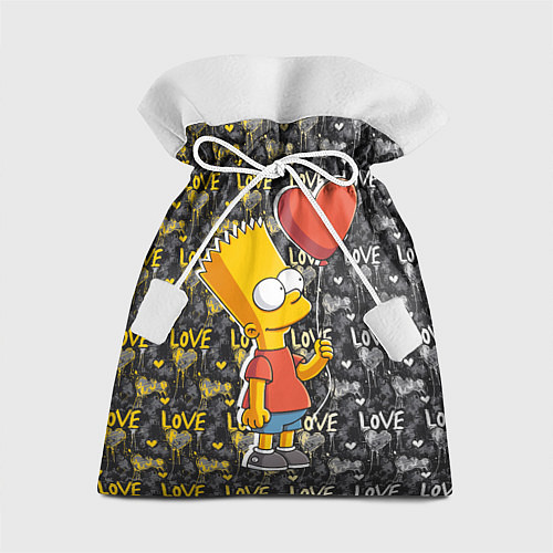 Подарочный мешок Барт с шариком / 3D-принт – фото 1