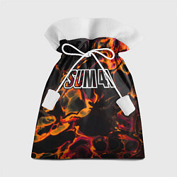 Мешок для подарков Sum41 red lava, цвет: 3D-принт