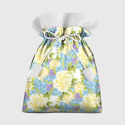 Мешок для подарков Пышные цветы, цвет: 3D-принт