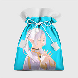Мешок для подарков Frieren blue, цвет: 3D-принт
