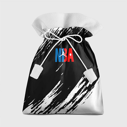 Подарочный мешок Basketball текстура краски nba / 3D-принт – фото 1