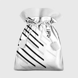 Мешок для подарков Juventus sport geometry, цвет: 3D-принт