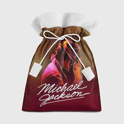 Подарочный мешок Michael Jackson нарисованный кистью / 3D-принт – фото 1