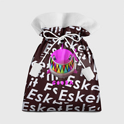 Мешок для подарков Esskeetit logo pattern, цвет: 3D-принт