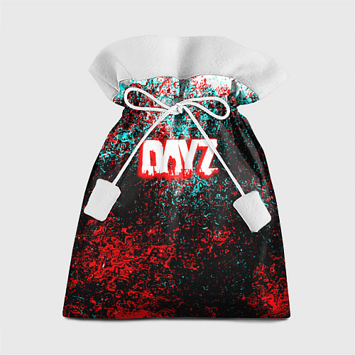 Подарочный мешок Dayz глитч брызги красок / 3D-принт – фото 1