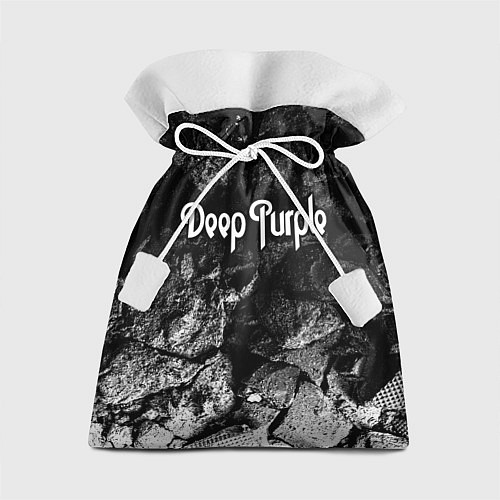 Подарочный мешок Deep Purple black graphite / 3D-принт – фото 1