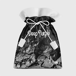 Мешок для подарков Deep Purple black graphite, цвет: 3D-принт